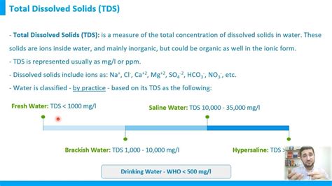 total dissolved solids equation|TDS .